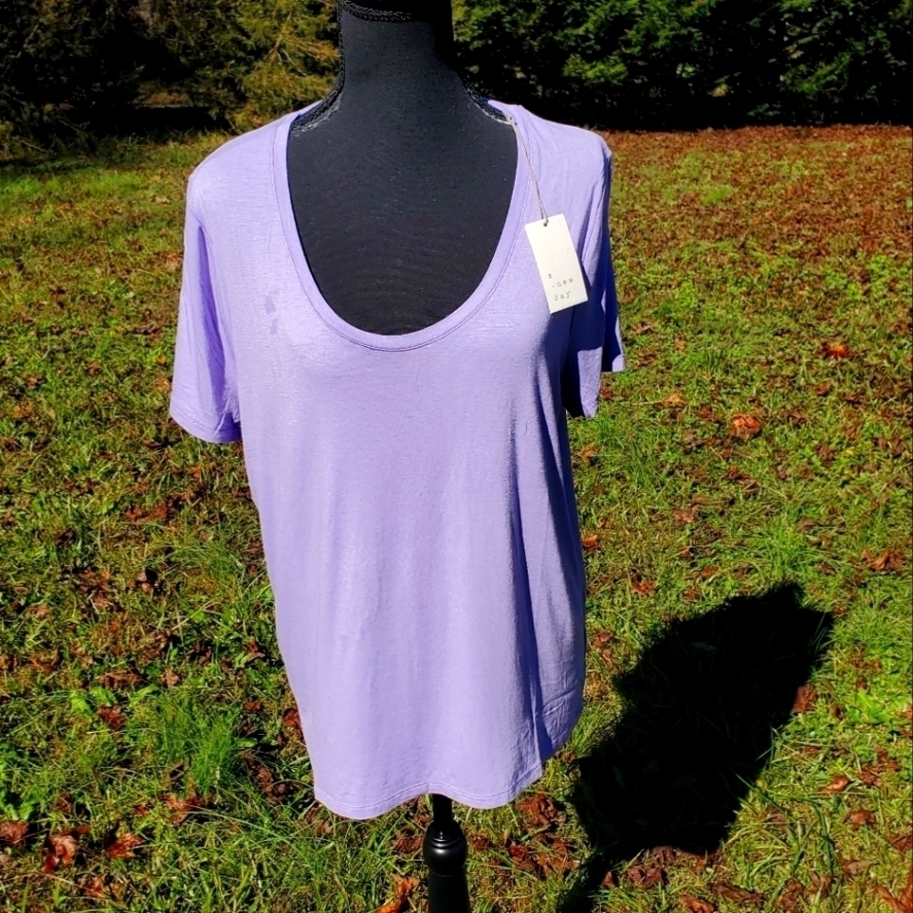 NWT A NEW DAY Purple T-shirt